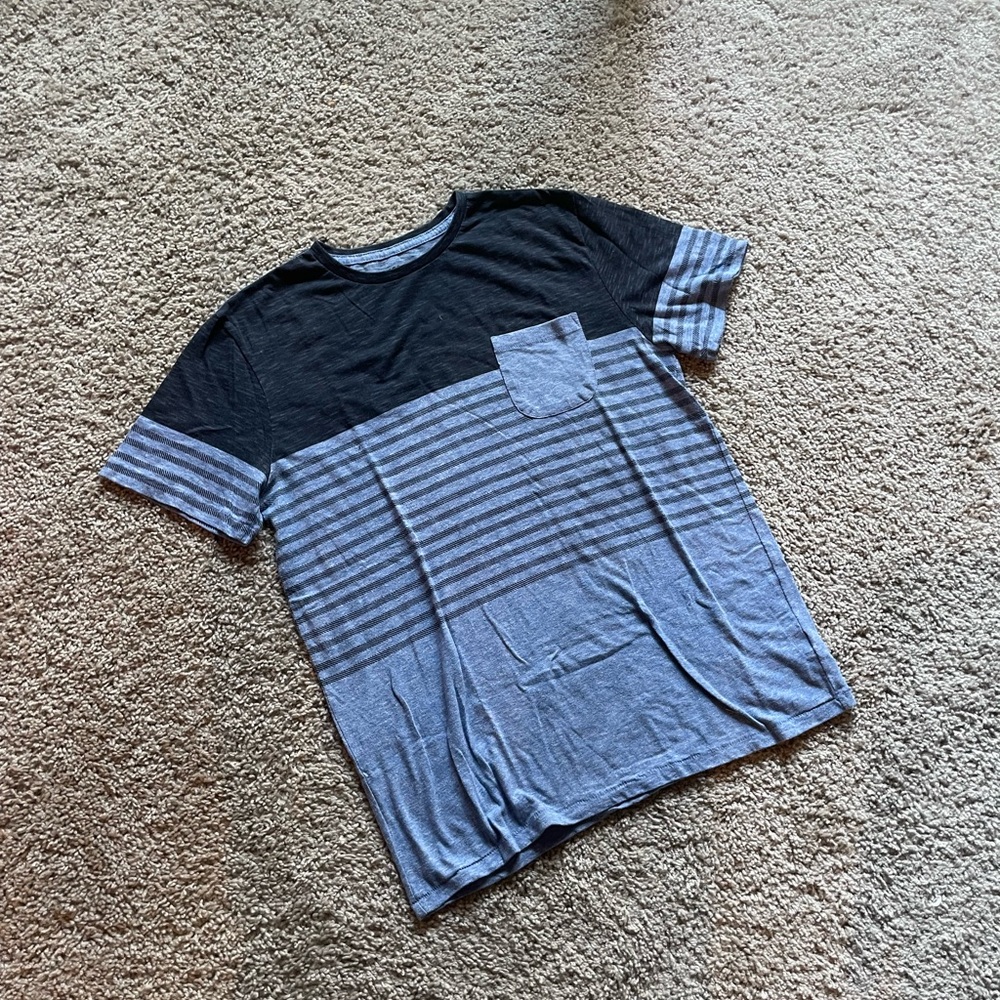 Striped pocket tee